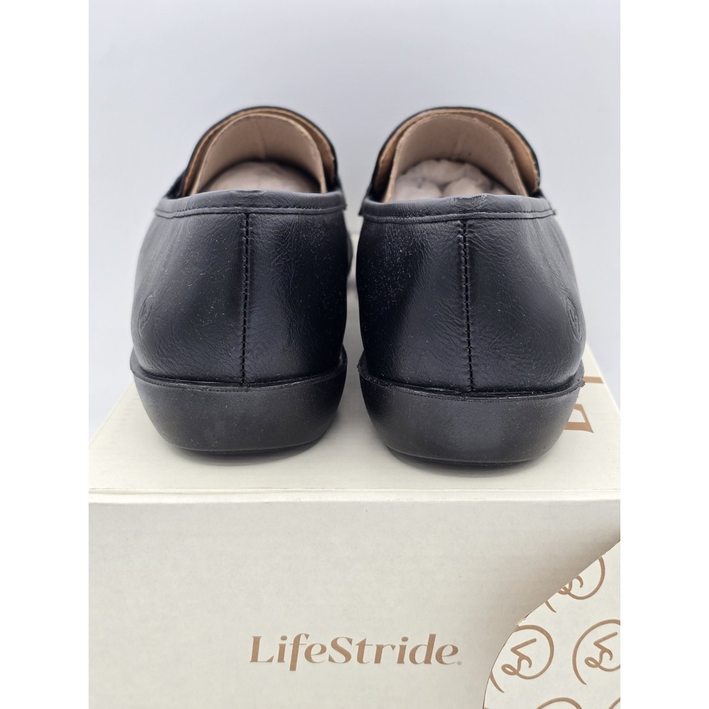 Life stride Women's Nico‎ Slip On Casual Loafer Sz 8 M Black - Picture 8 of 13
